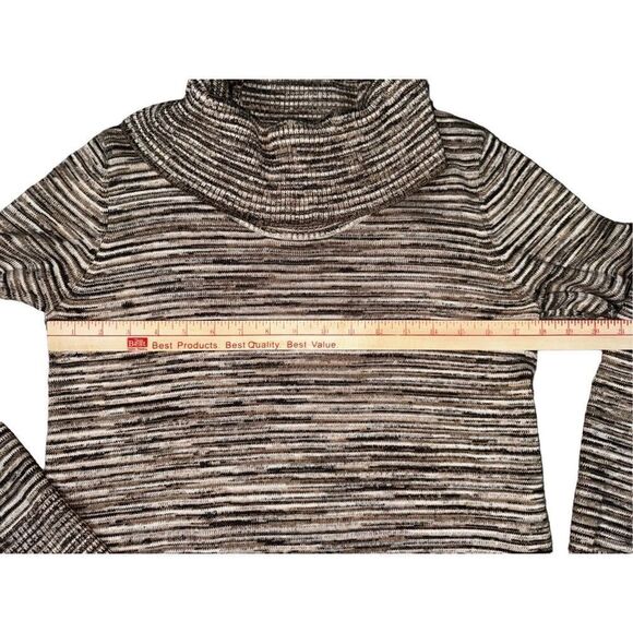 Eight Eight Eight Turtle Neck Sweater Dress Small 100% Cotton - Picture 7 of 8